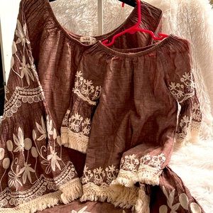 Indigo Soul mother daughter shirts. Mom 2x & 3t